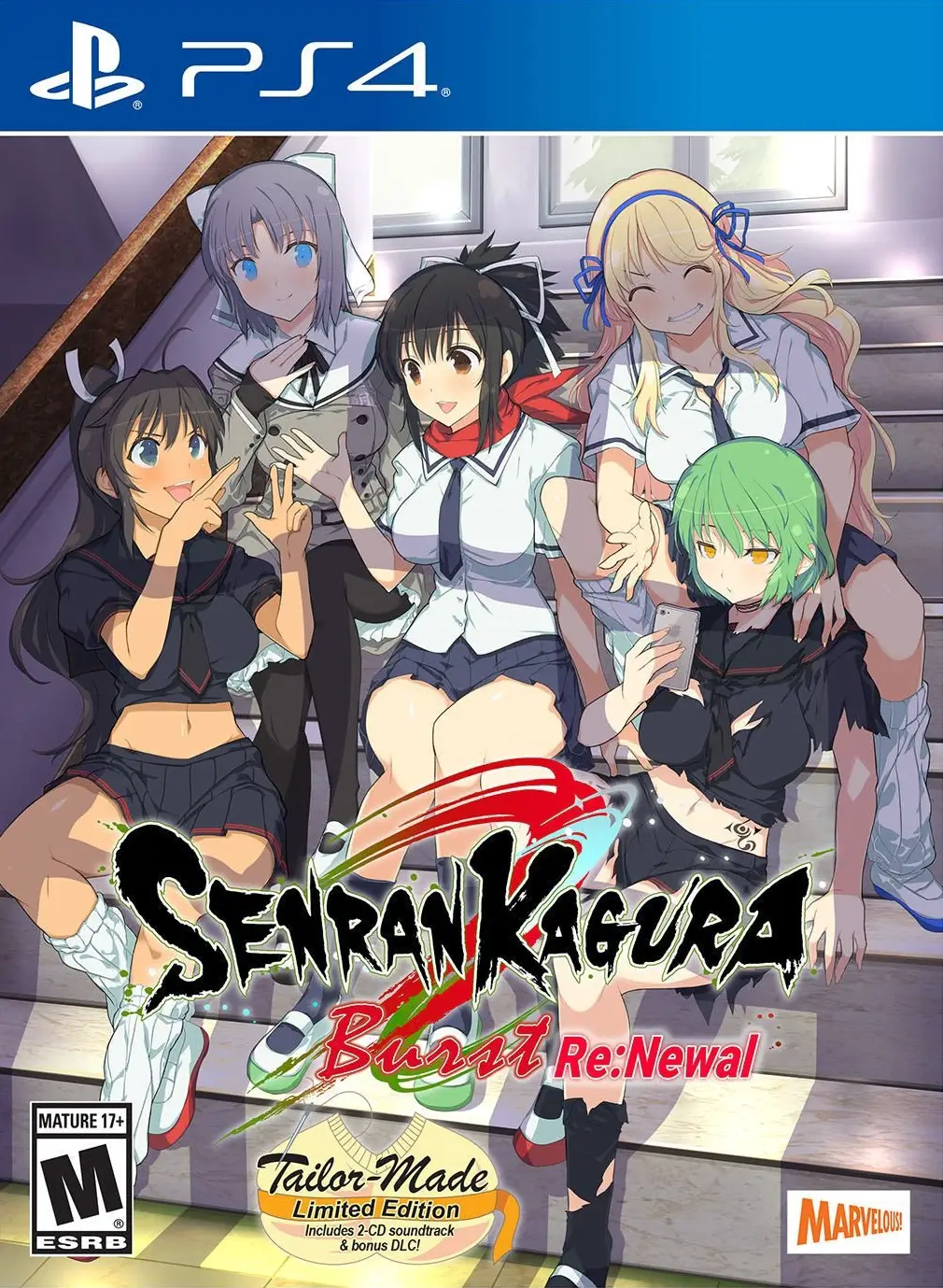Capa de Senran Kagura Burst Re:Newal [Tailor Made Edition]
