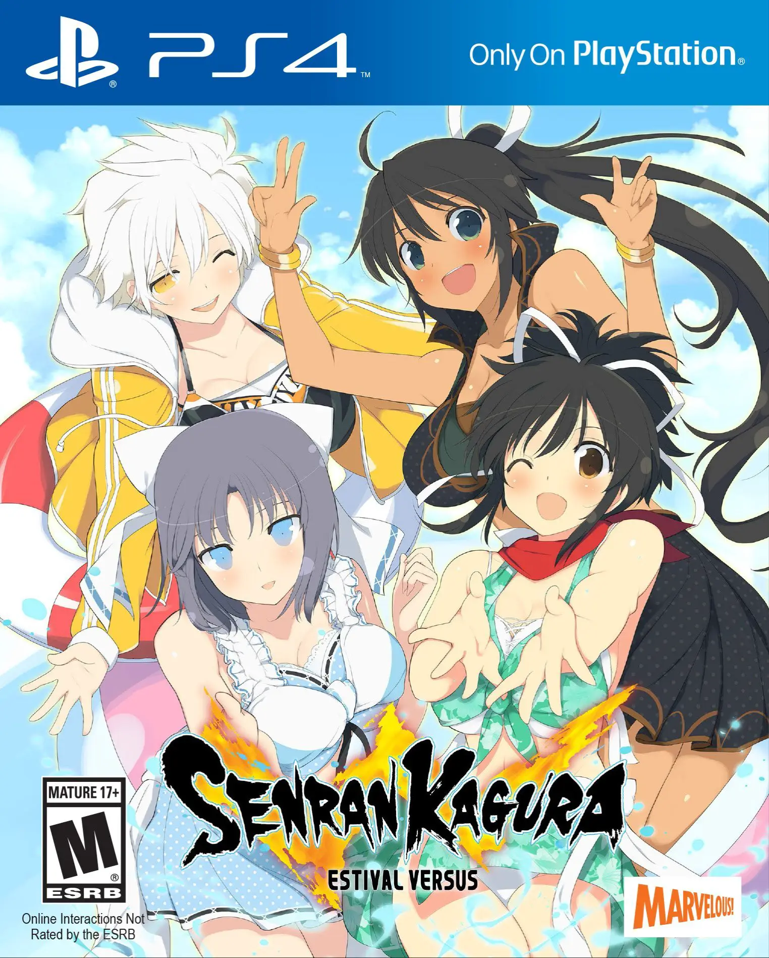 Capa de Senran Kagura: Estival Versus