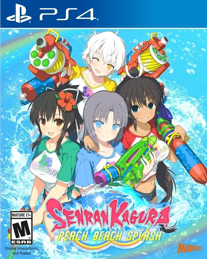 Capa de Senran Kagura: Peach Beach Splash
