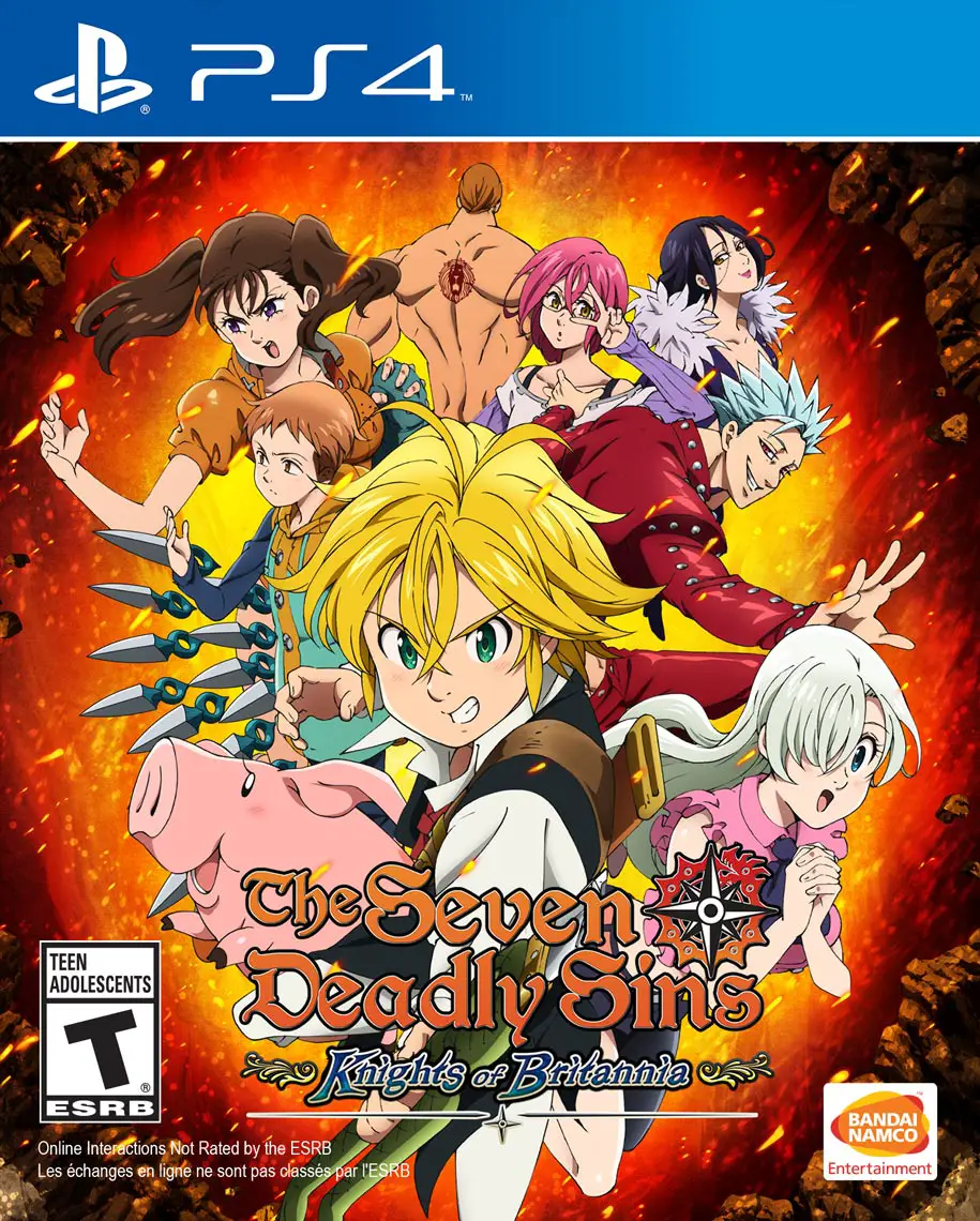 Capa de Seven Deadly Sins: Knights of Britannia