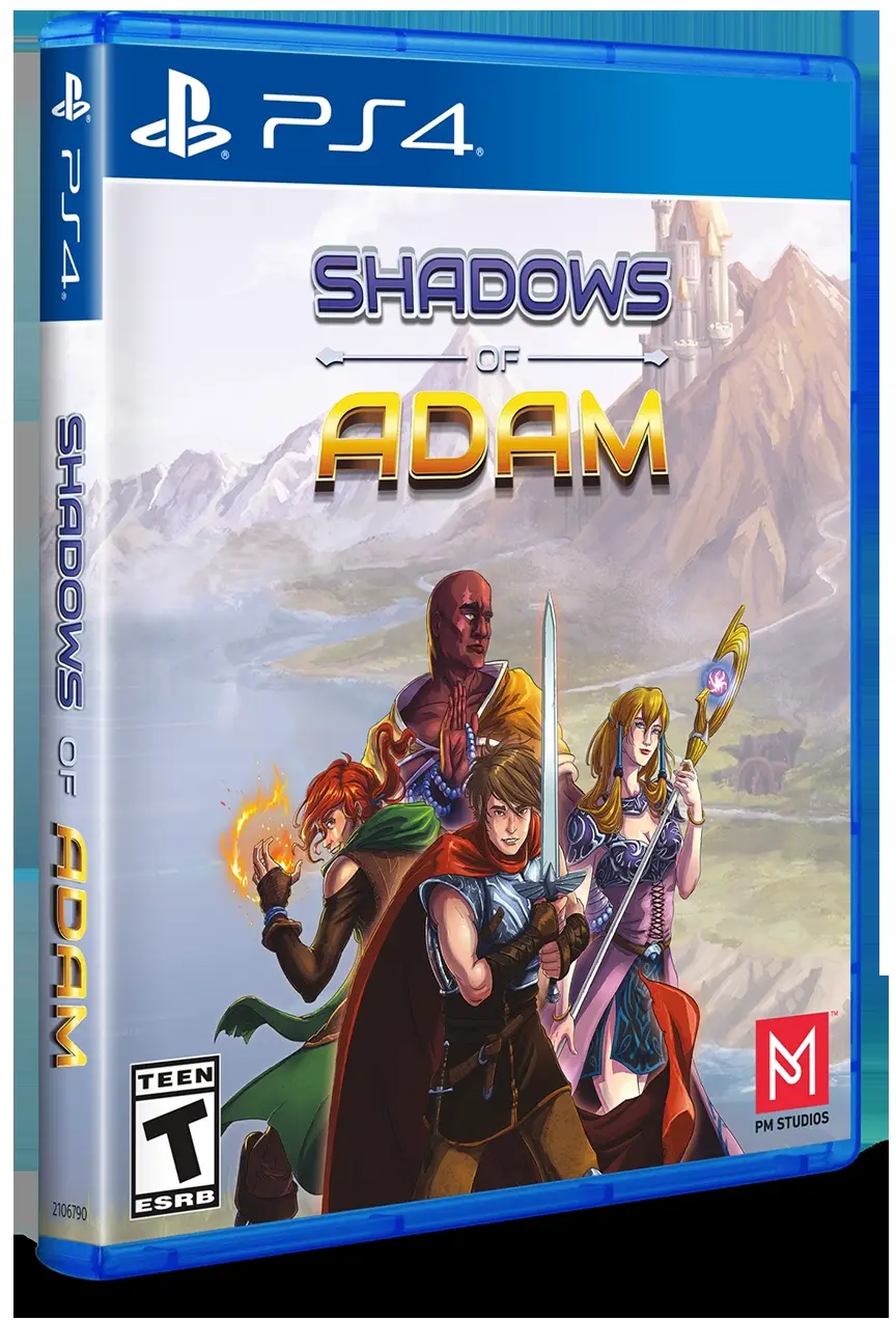 Capa de Shadows of Adam