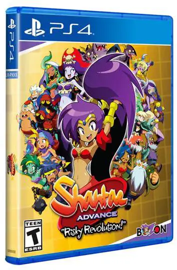 Capa de Shantae Advance: Risky Revolution