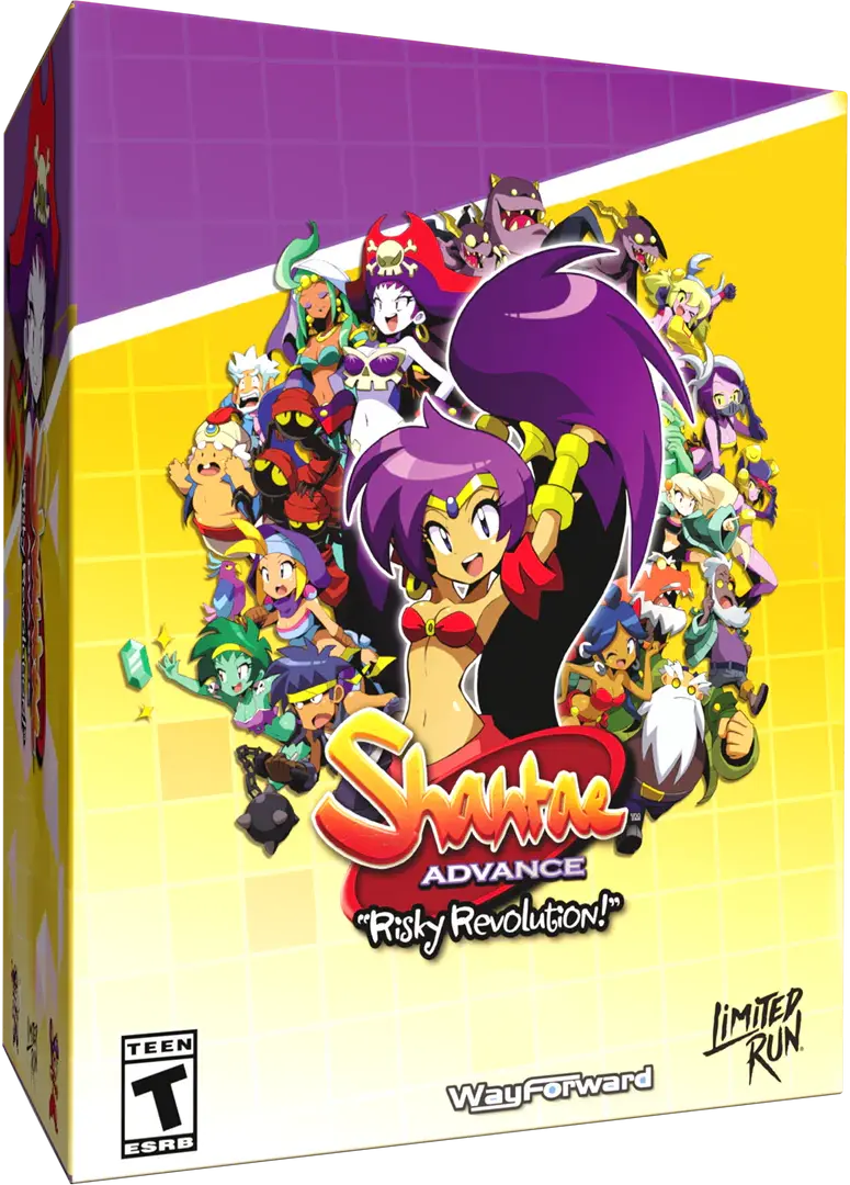Capa de Shantae Advance: Risky Revolution [Revolutionary Edition]