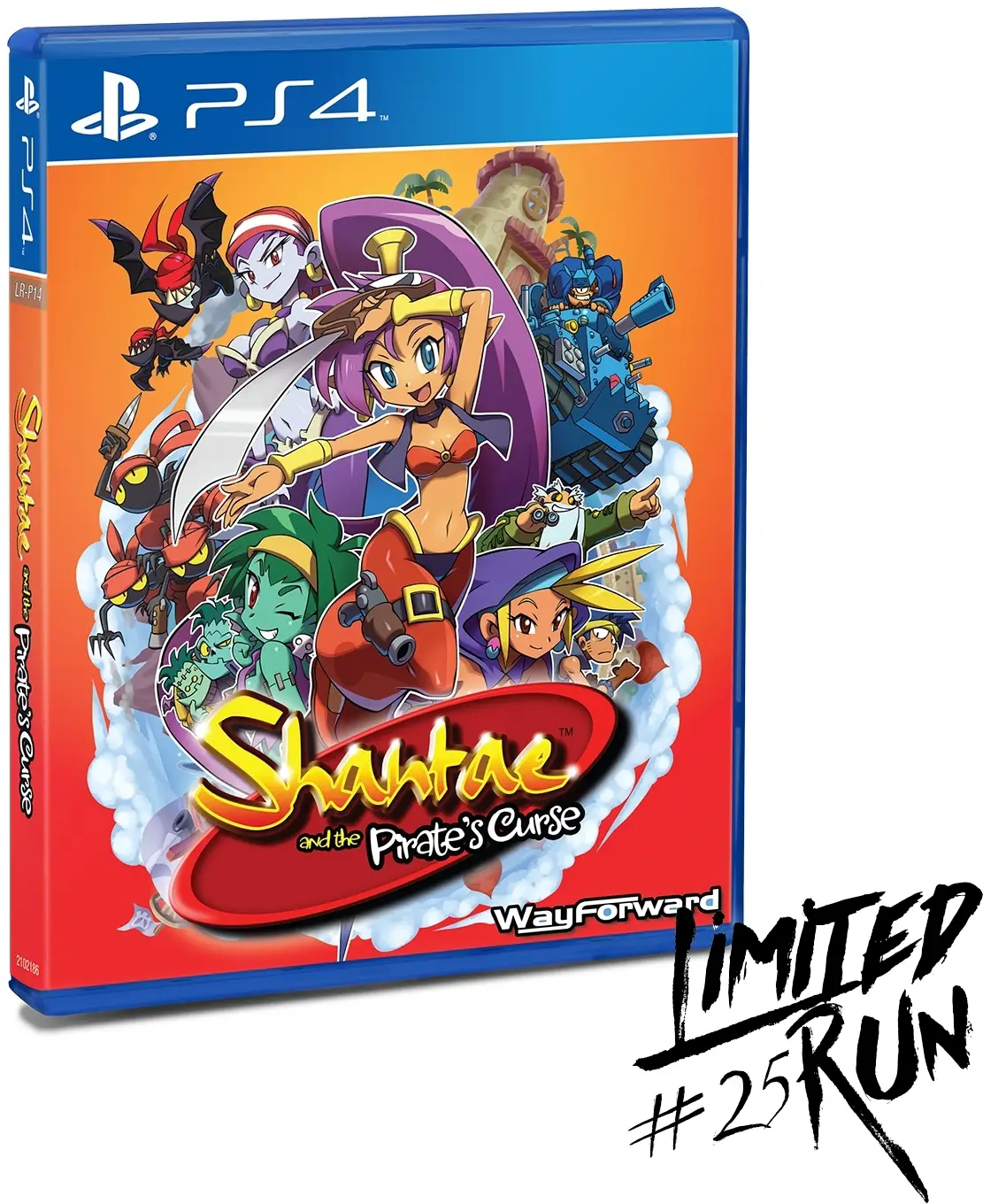 Capa de Shantae and the Pirate's Curse [Orange Cover]