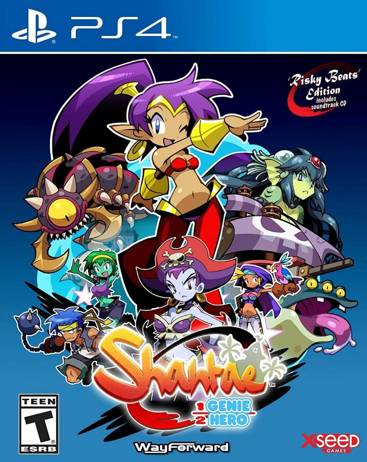 Capa de Shantae: Half-Genie Hero [Risky Beats Edition]