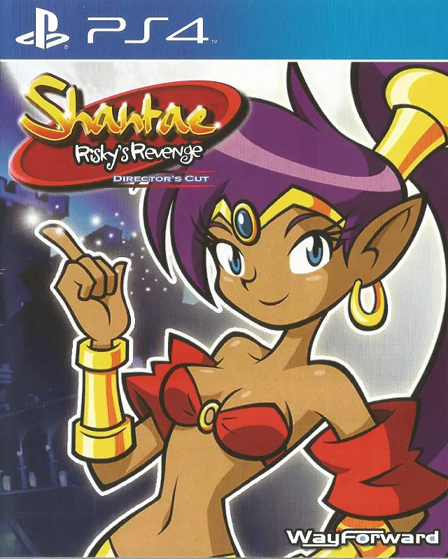 Capa de Shantae: Risky's Revenge - Director's Cut [Pointing Finger Cover Variant]