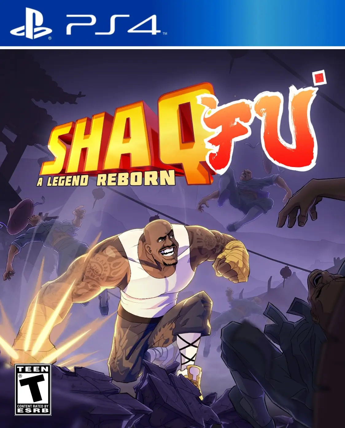 Capa de Shaq Fu: A Legend Reborn