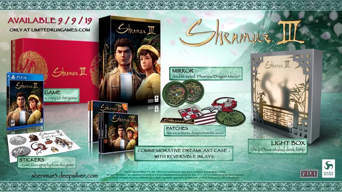 Capa de Shenmue III [Collector's Edition]