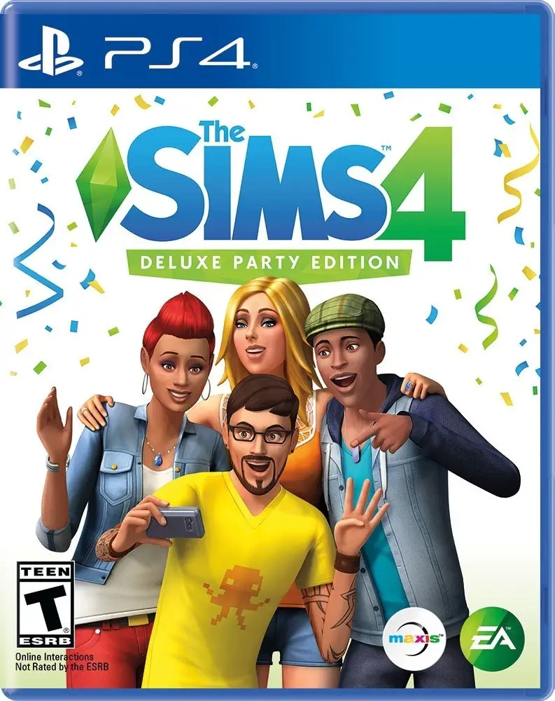 Capa de Sims 4 [Deluxe Party Edition]