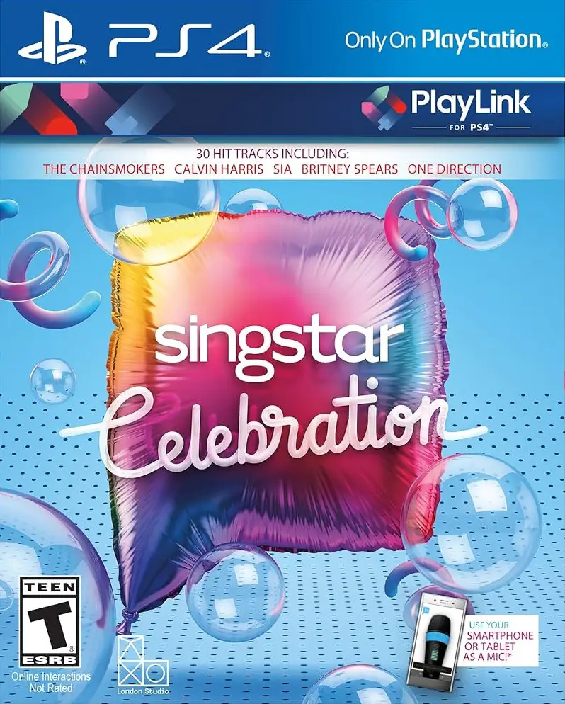 Capa de SingStar Celebration