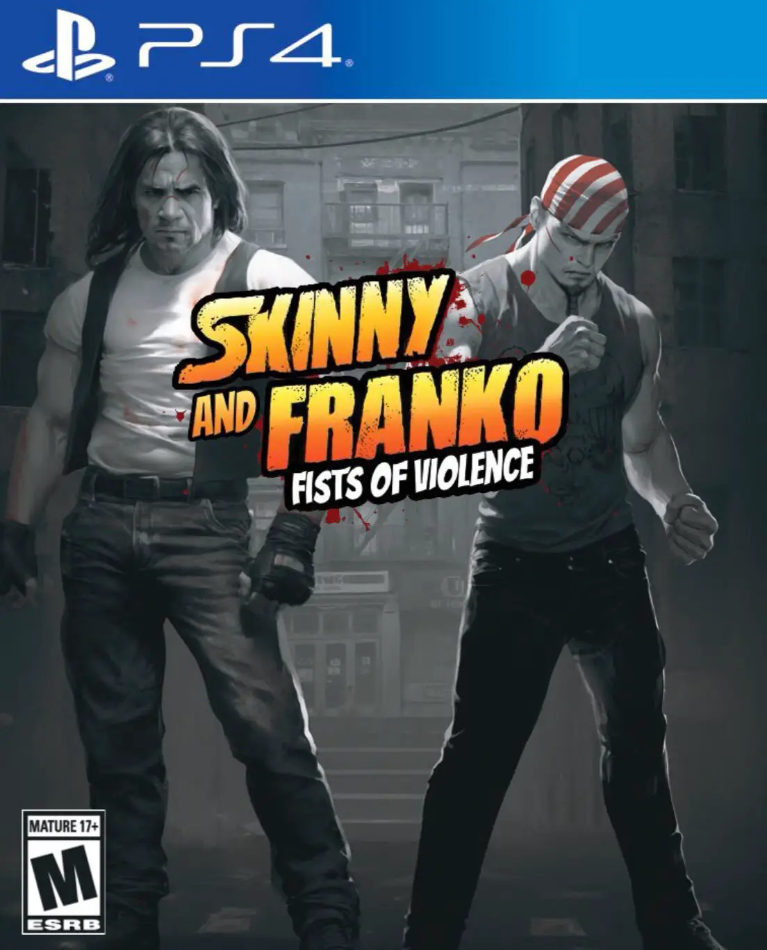 Capa de Skinny and Franko: Fists of Violence [Cover Variant]