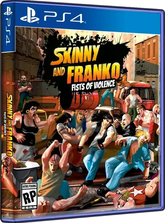 Capa de Skinny and Franko: Fists of Violence