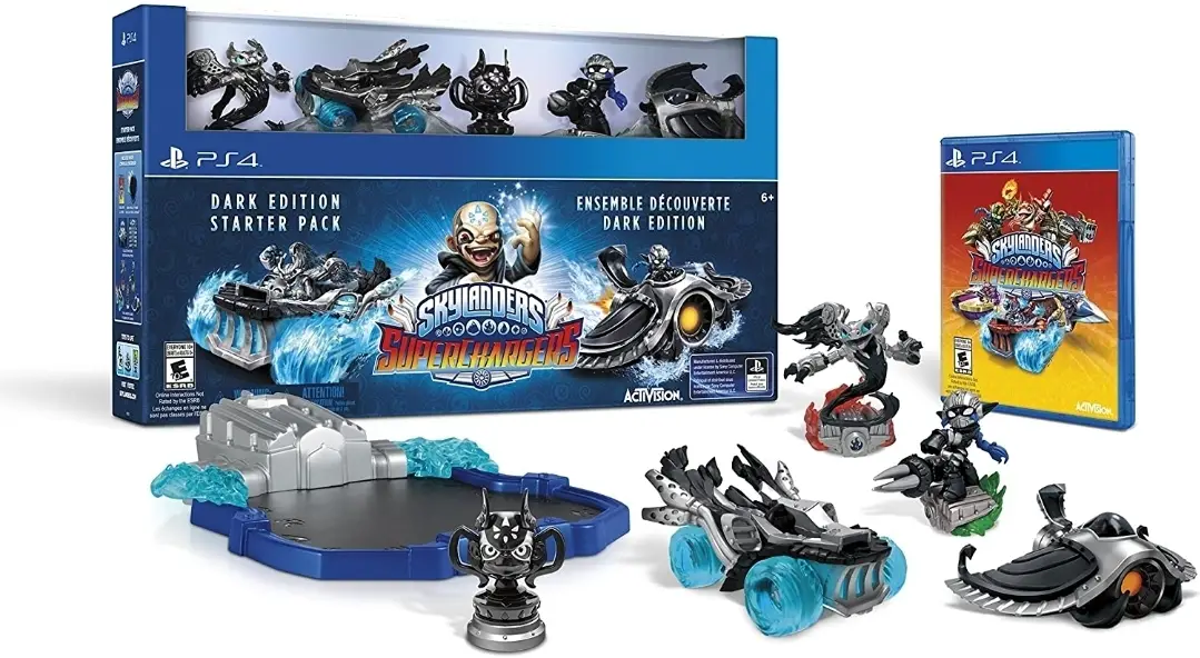 Capa de Skylanders SuperChargers [Dark Edition Starter Pack]