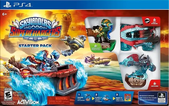 Capa de Skylanders SuperChargers