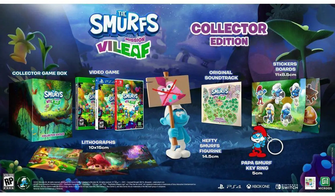 Capa de Smurfs: Mission Vileaf [Collector's Edition]