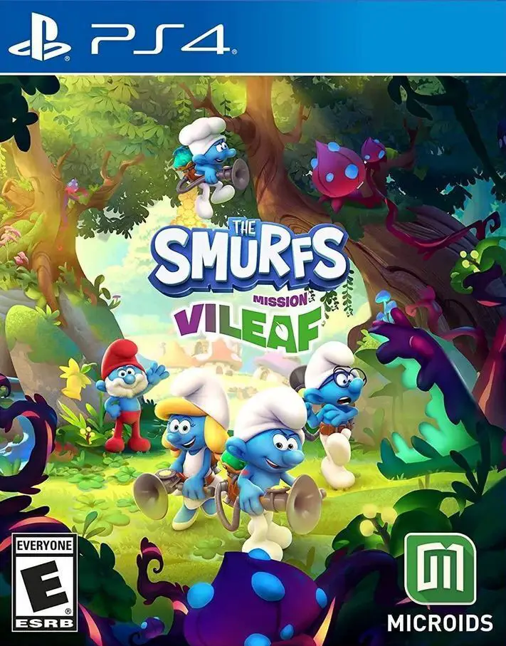 Capa de Smurfs: Mission Vileaf