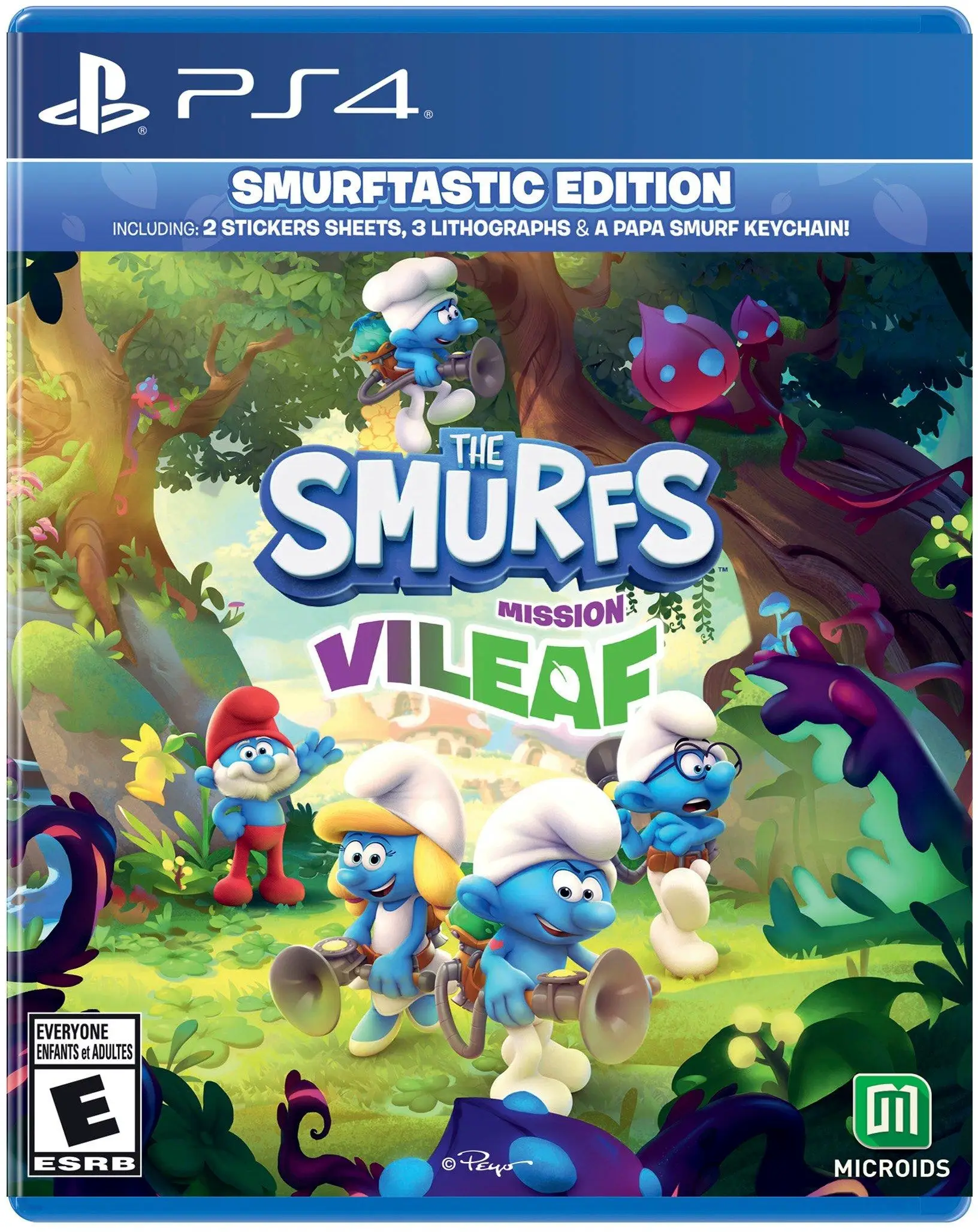 Capa de Smurfs: Mission Vileaf [Smurftastic Edition]