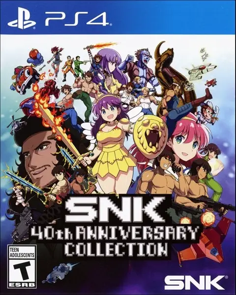 Capa de SNK 40th Anniversary Collection