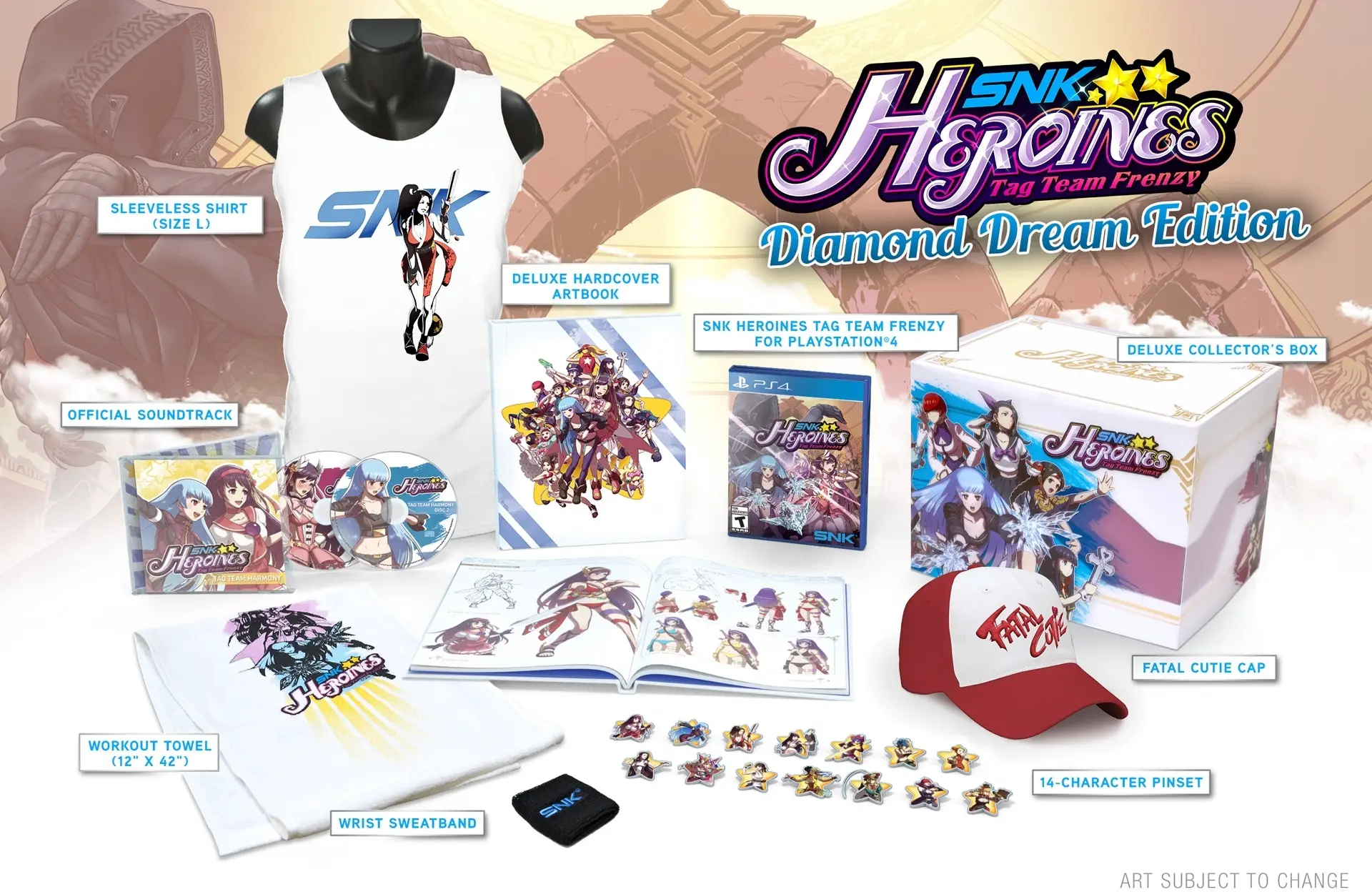Capa de SNK Heroines: Tag Team Frenzy [Diamond Dream Edition]