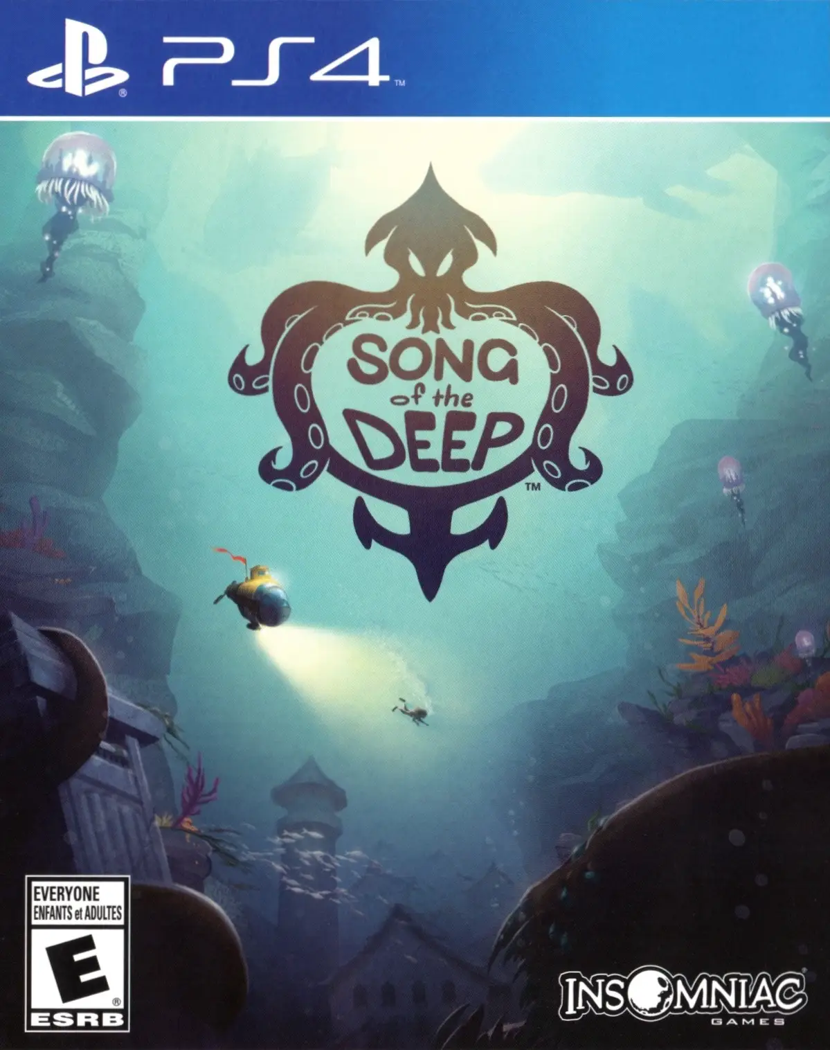 Capa de Song of the Deep