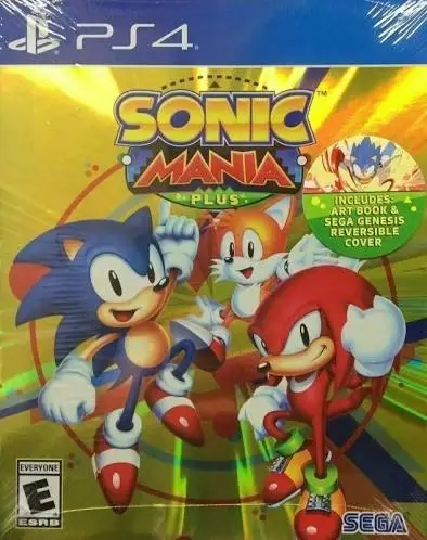 Capa de Sonic Mania Plus [Artbook Edition]