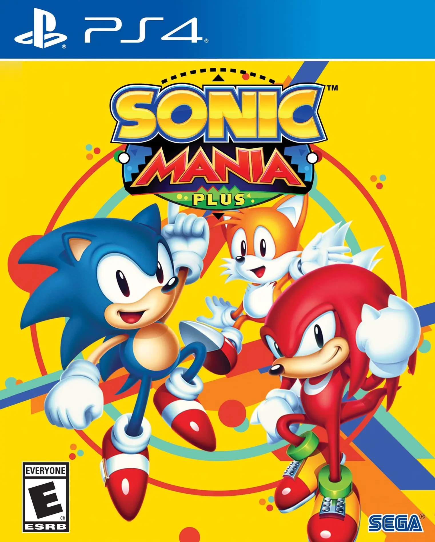 Capa de Sonic Mania Plus