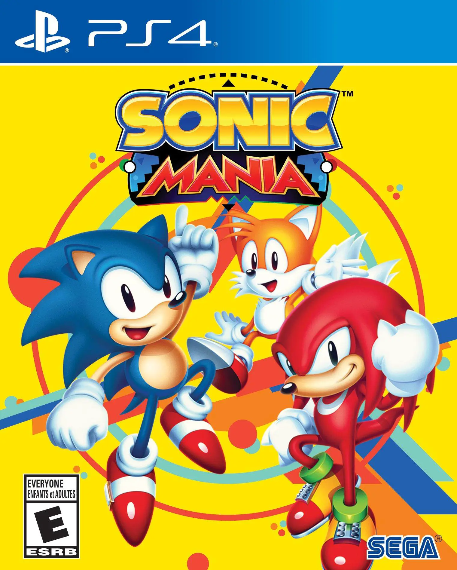 Capa de Sonic Mania
