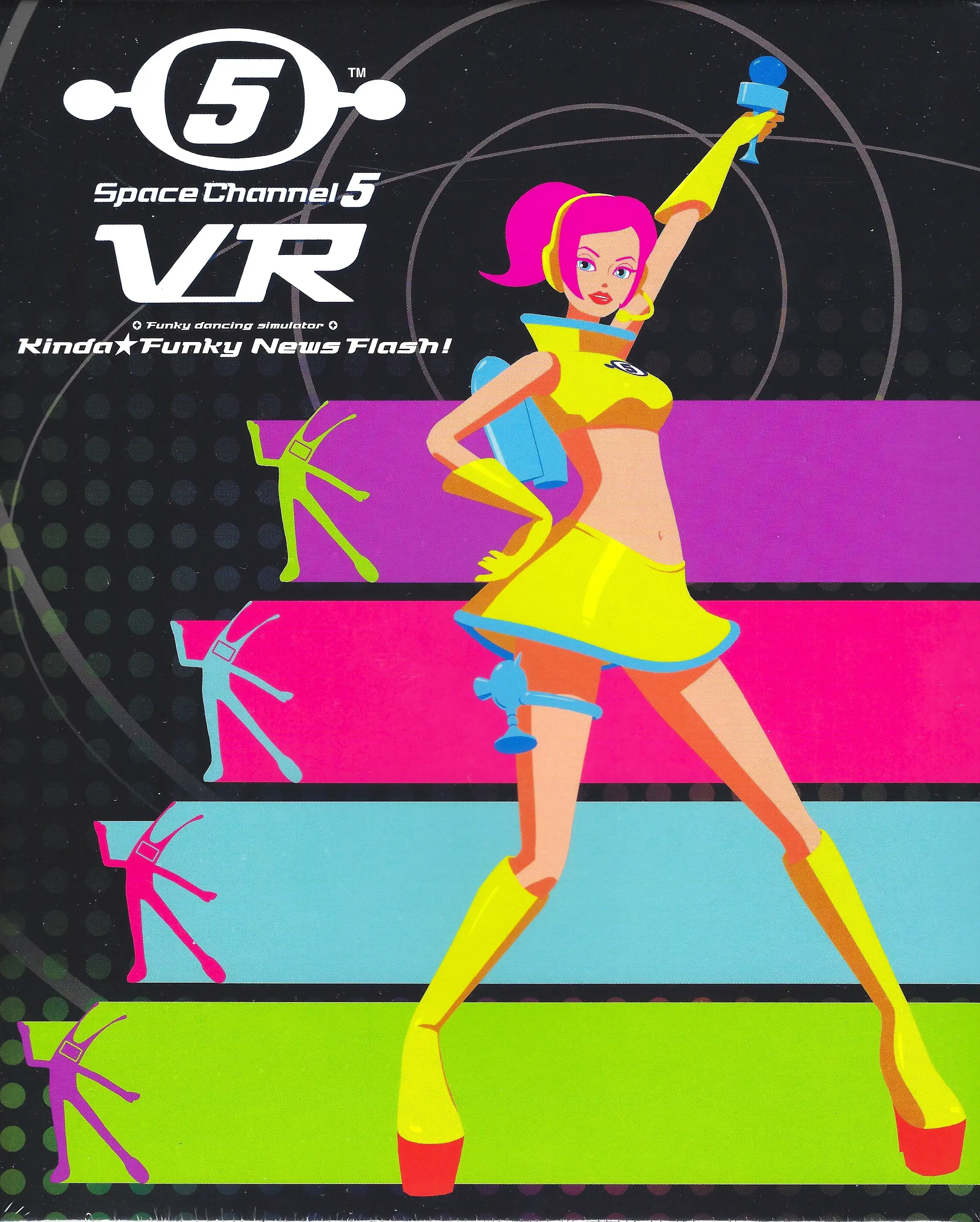 Capa de Space Channel 5 VR Kinda Funky News Flash [Collector's Edition]