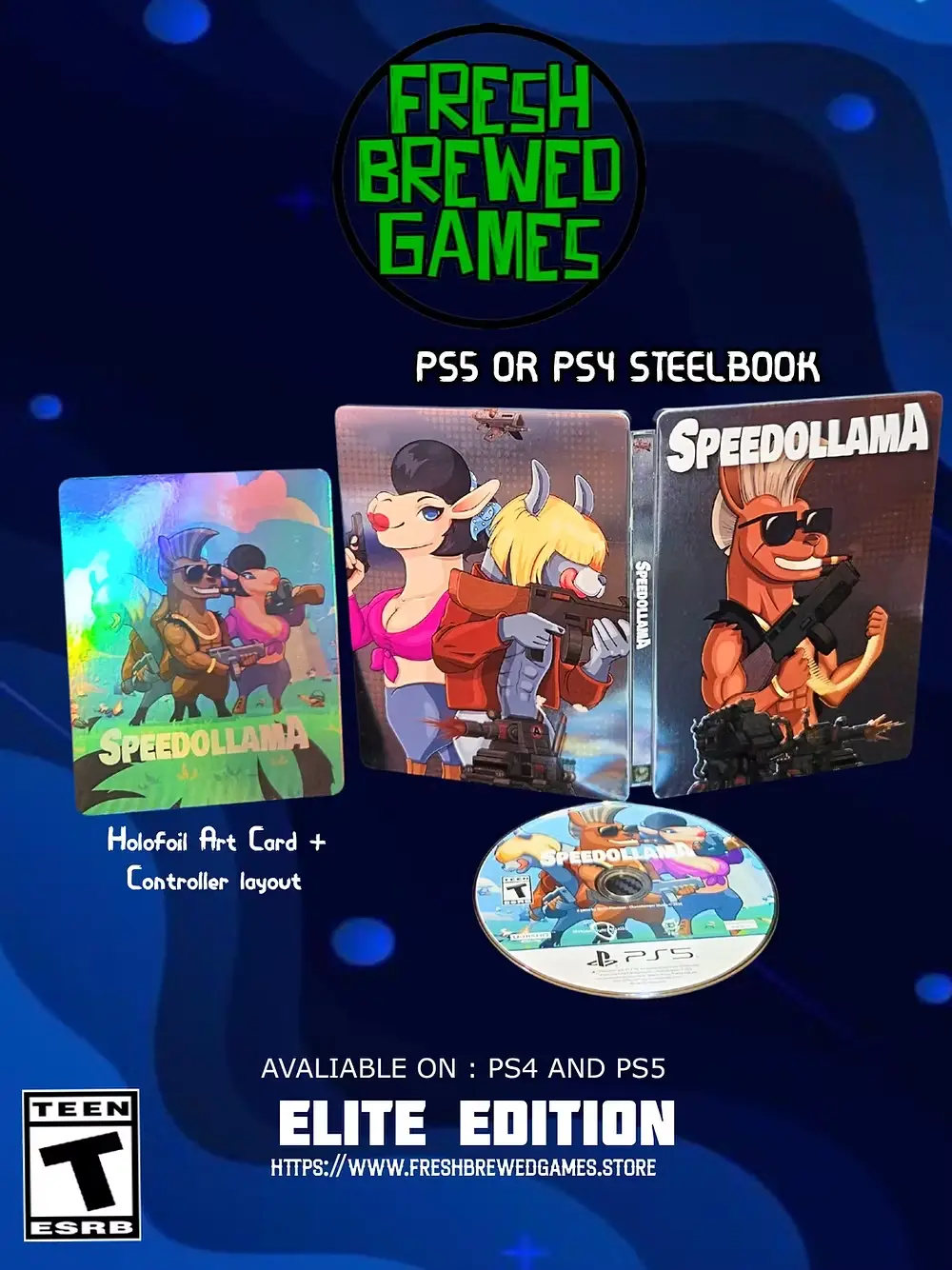 Capa de Speedollama [Steelbook Edition]