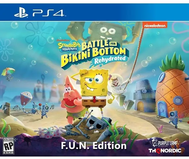 Capa de SpongeBob SquarePants: Battle for Bikini Bottom Rehydrated [F.U.N. Edition]