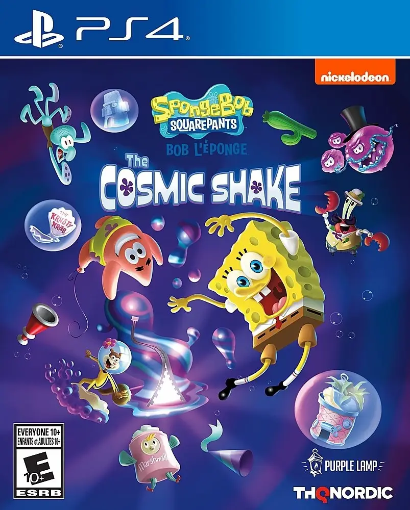 Capa de SpongeBob SquarePants: The Cosmic Shake