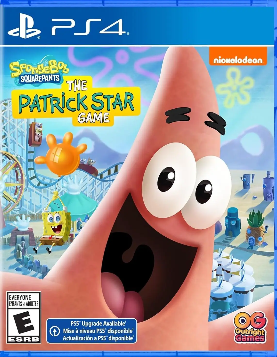 Capa de Spongebob Squarepants: The Patrick Star Game