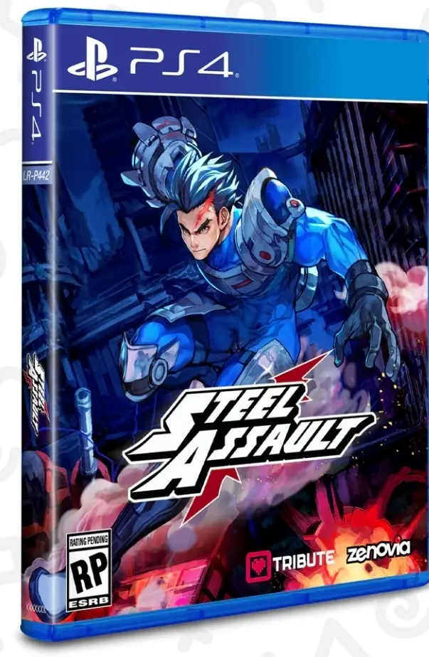 Capa de Steel Assault