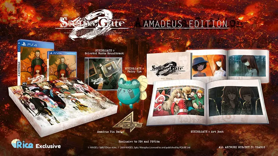 Capa de Steins;Gate 0 (Amadeus Edition)