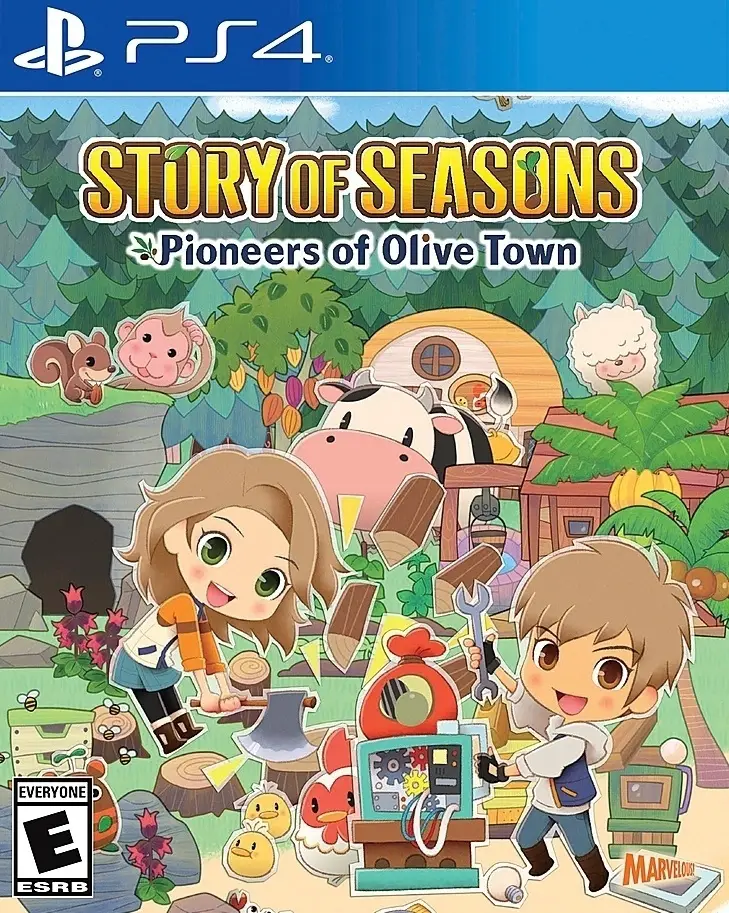 Capa de Story of Seasons: Pioneers of Olive Town