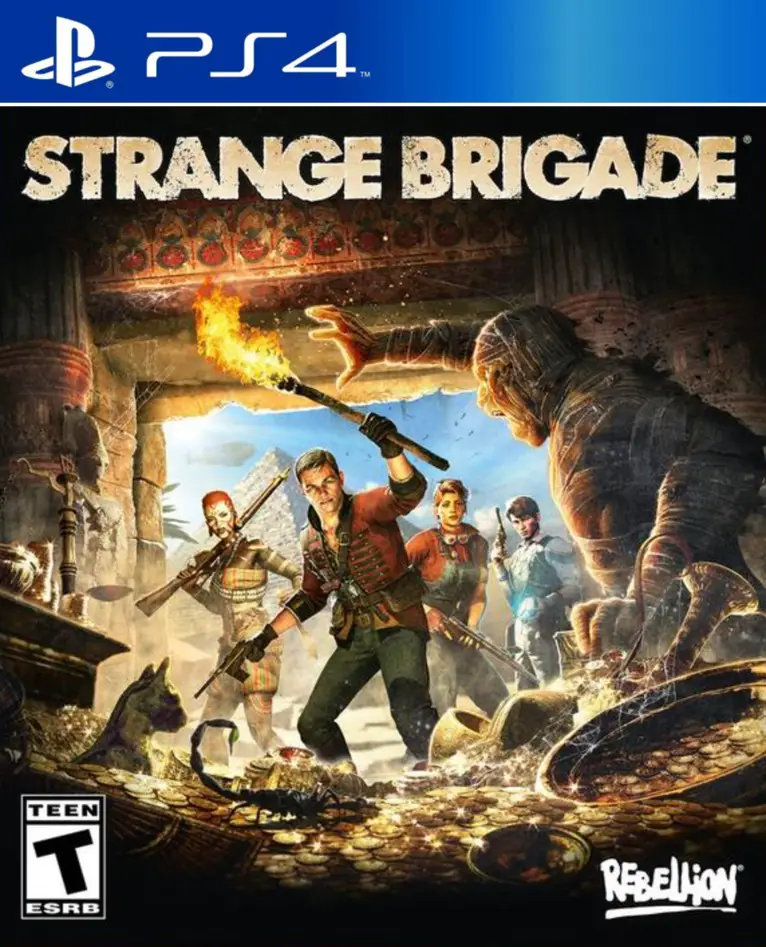 Capa de Strange Brigade