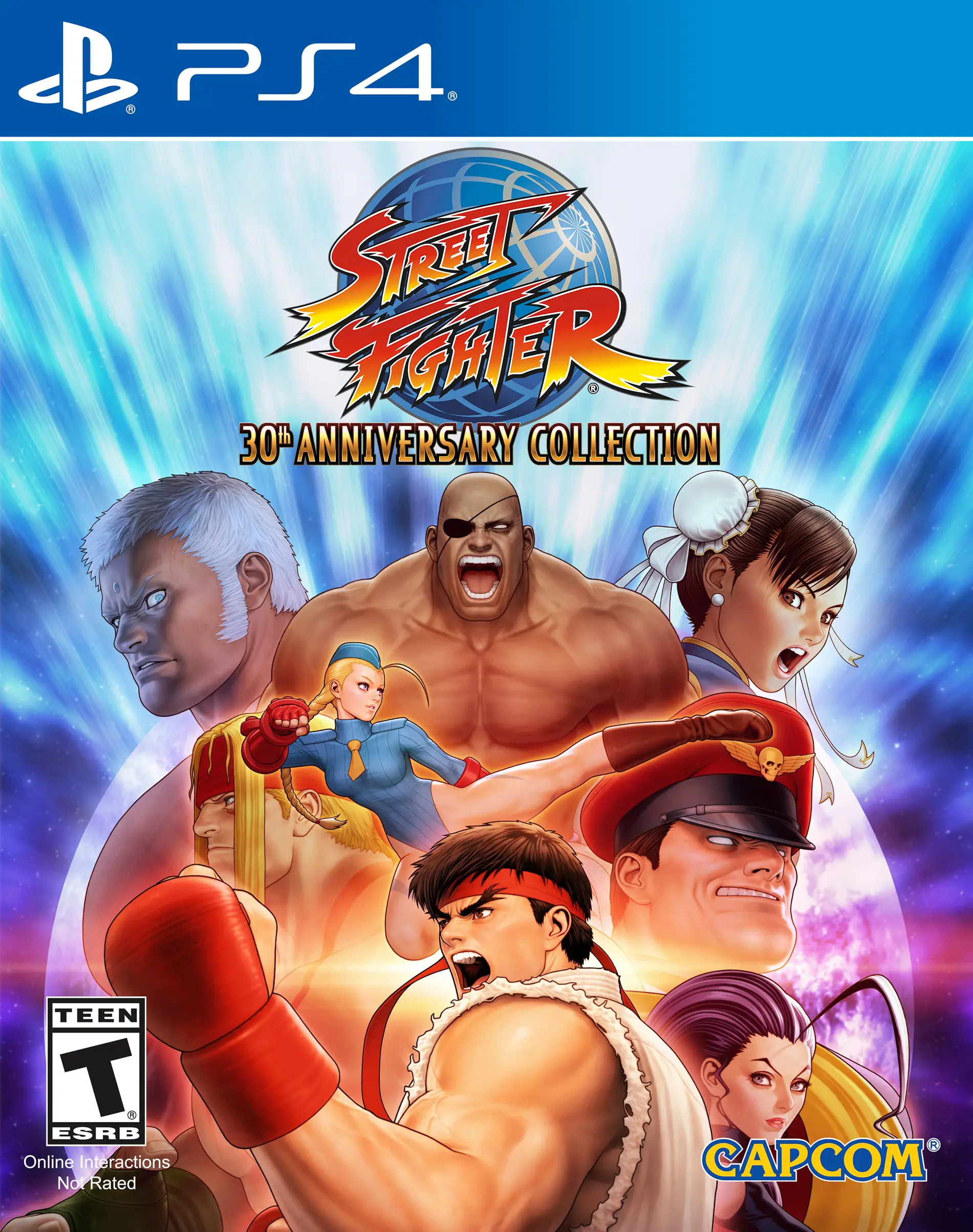 Capa de Street Fighter: 30th Anniversary Collection