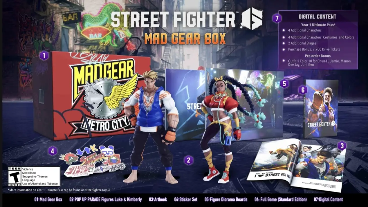 Capa de Street Fighter 6 [Collector’s Edition]