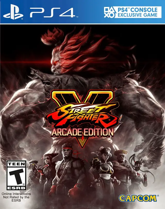 Capa de Street Fighter V: Arcade Edition