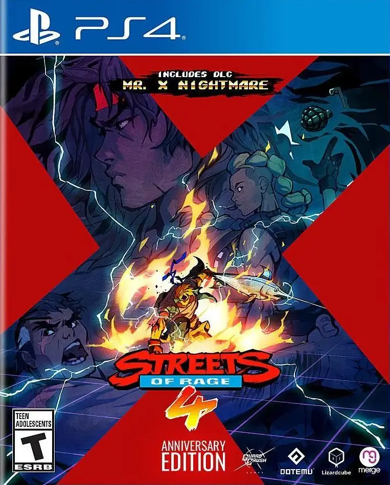 Capa de Streets of Rage 4: Anniversary Edition
