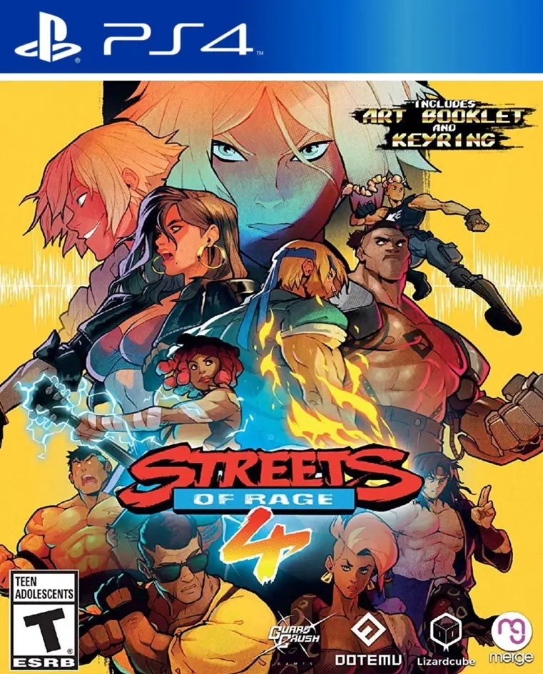 Capa de Streets of Rage 4