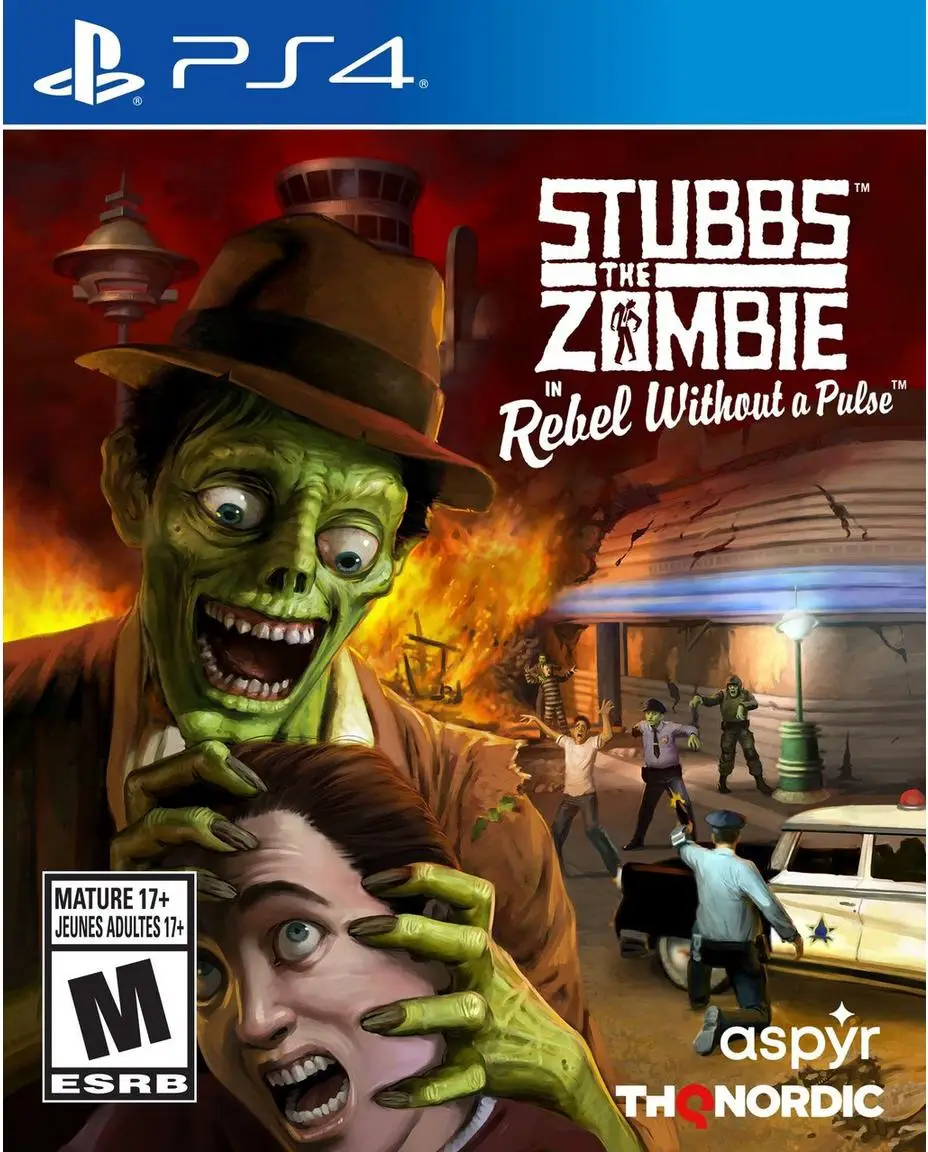 Capa de Stubbs the Zombie in Rebel Without a Pulse