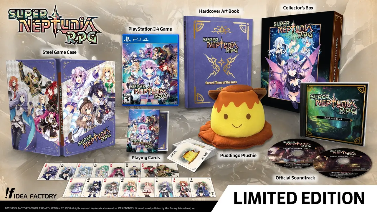Capa de Super Neptunia RPG [Limited Edition]