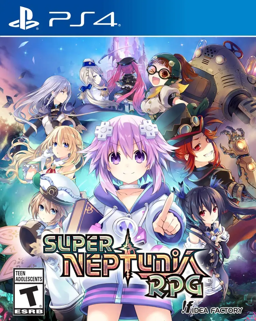 Capa de Super Neptunia RPG