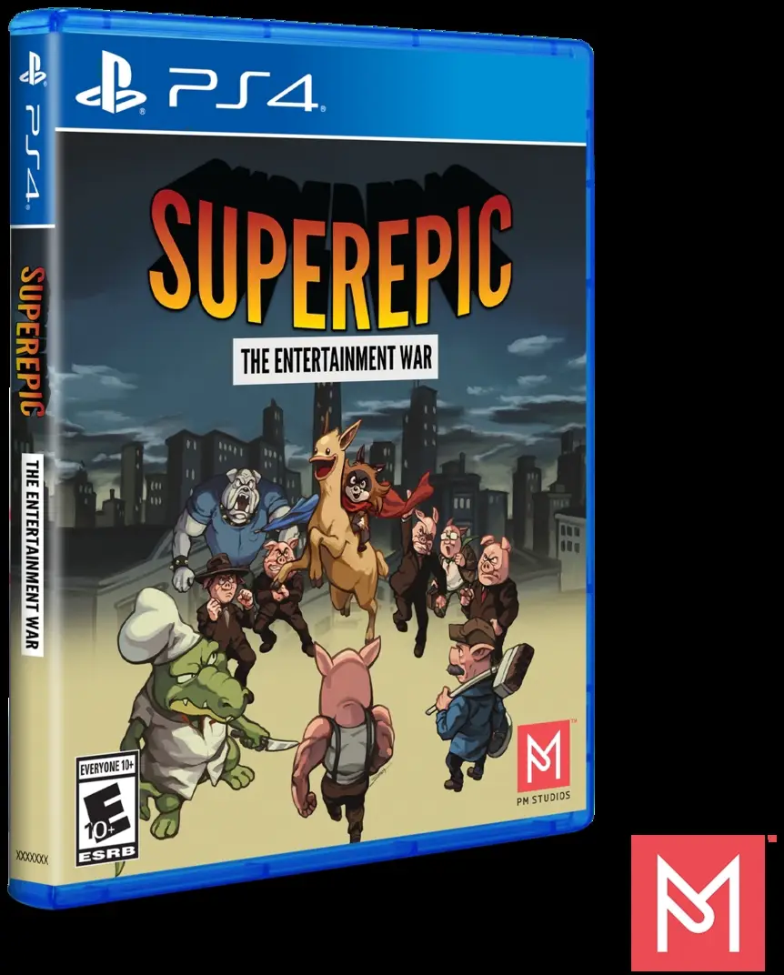 Capa de SuperEpic: The Entertainment War