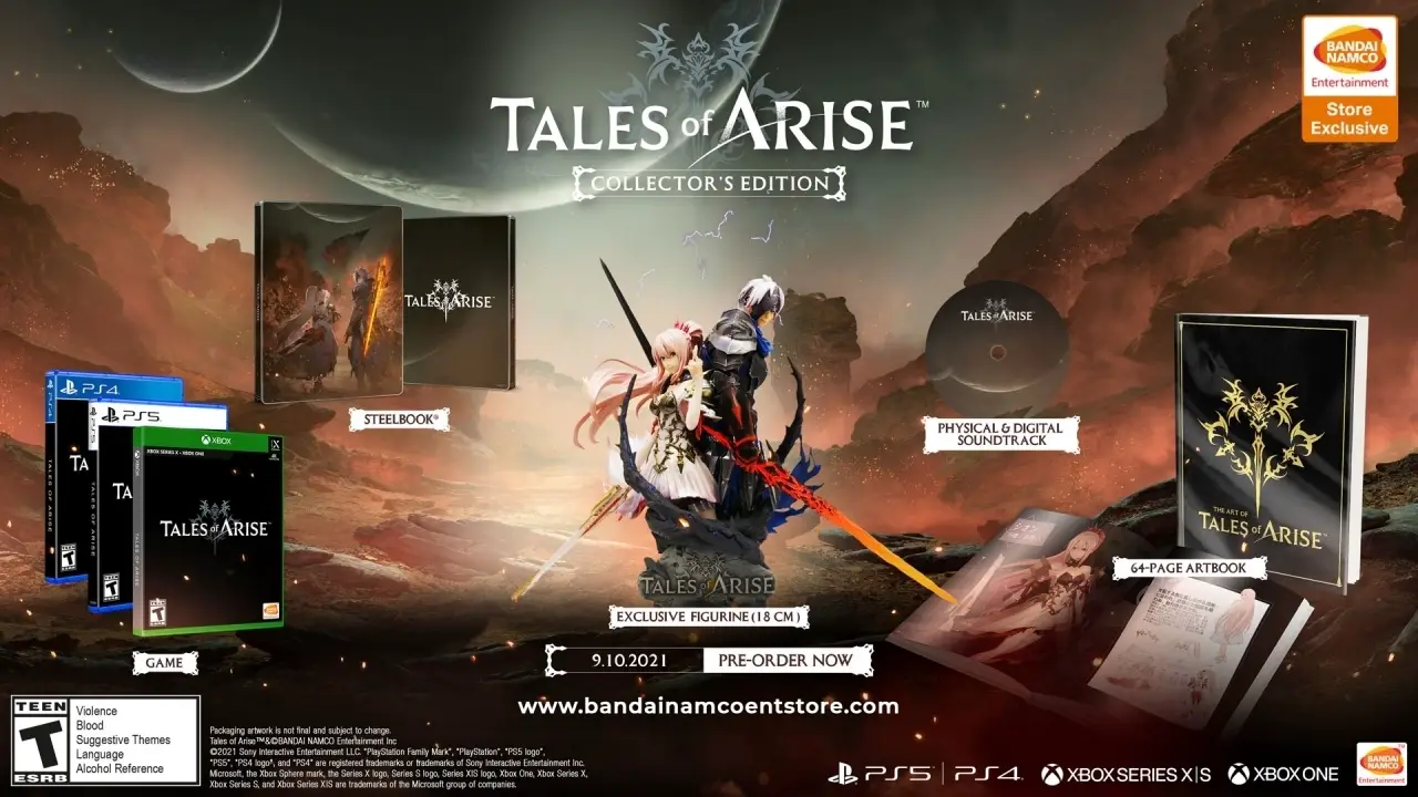 Capa de Tales of Arise [Collector's Edition]