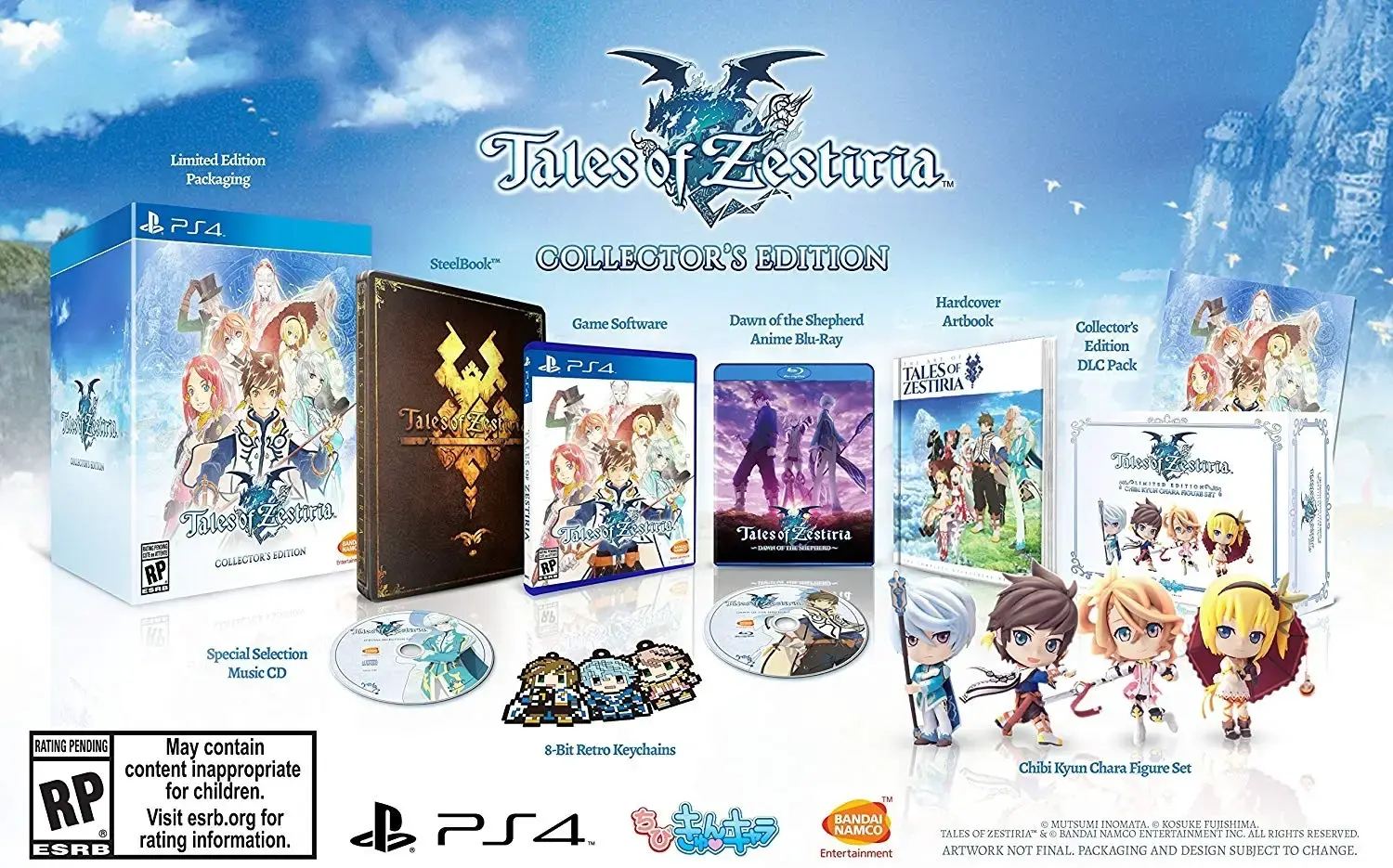 Capa de Tales of Zestiria [Collector's Edition]