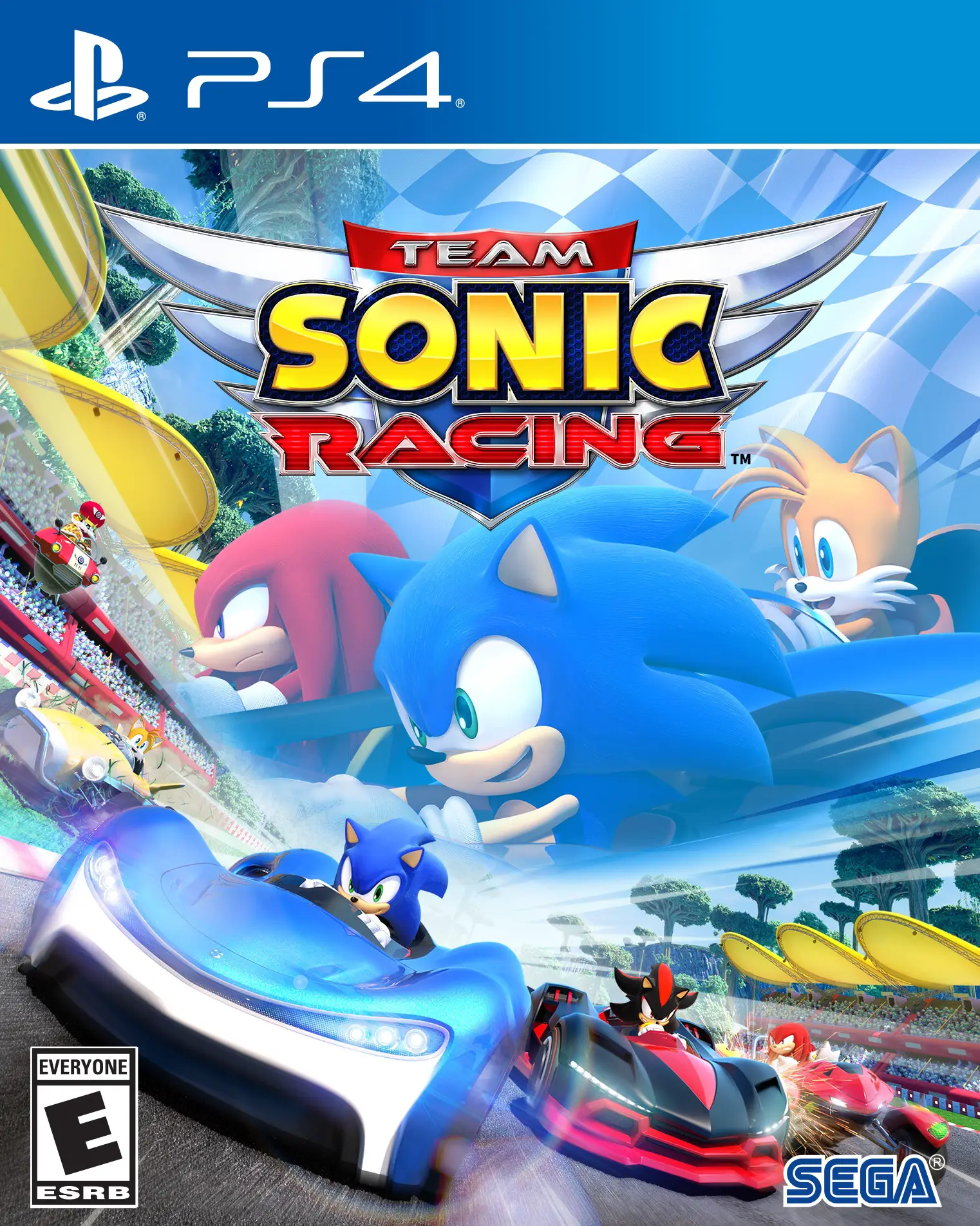 Capa de Team Sonic Racing