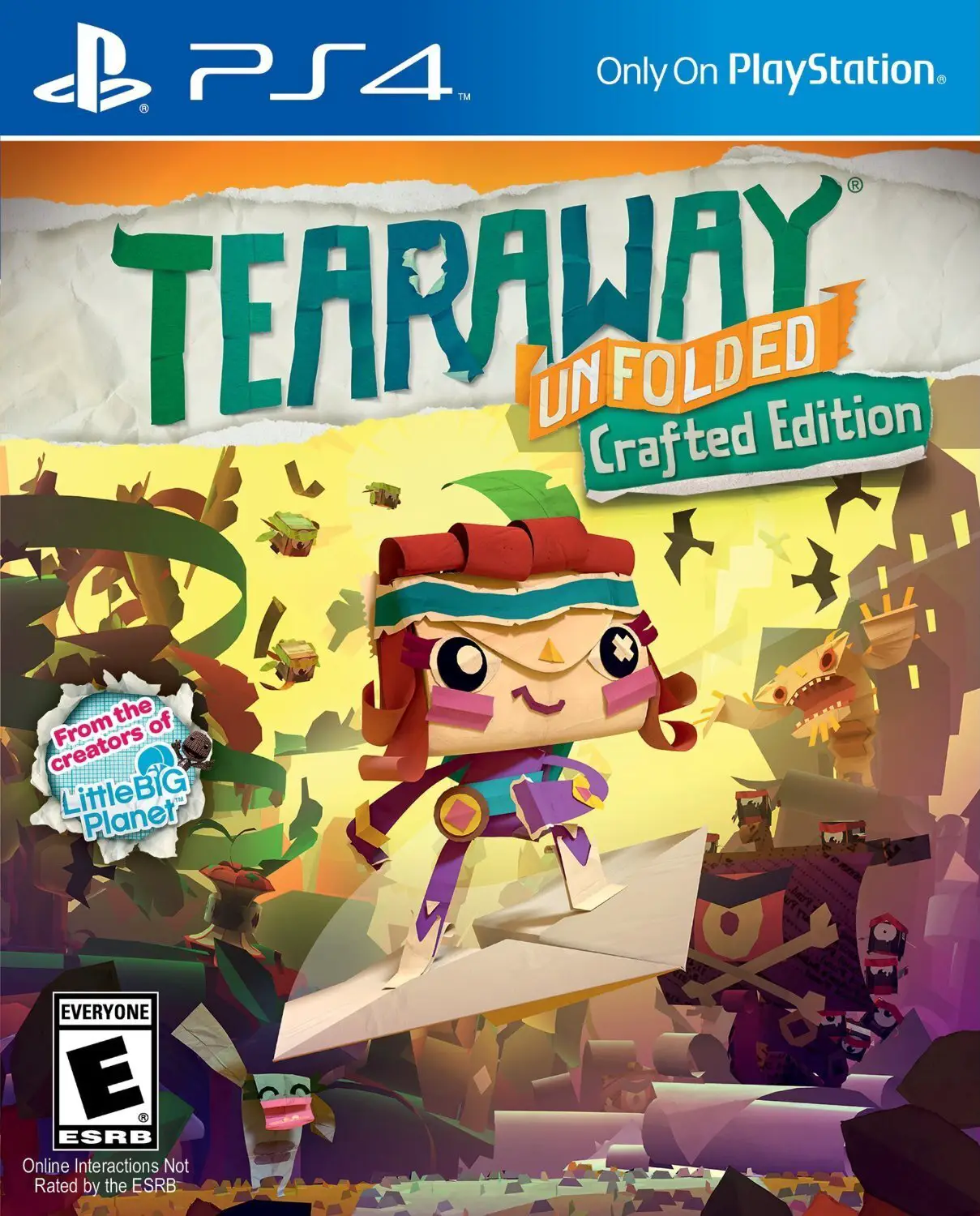 Capa de Tearaway Unfolded: Crafted Edition