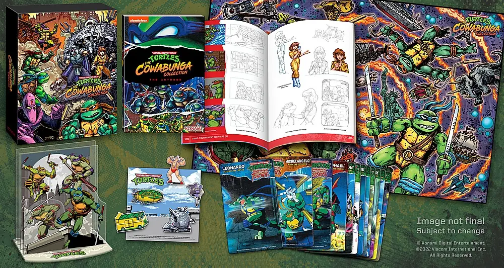 Capa de Teenage Mutant Ninja Turtles Cowabunga Collection [Limited Edition]
